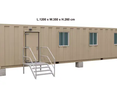 Portable container 3D model