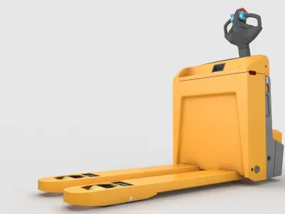 Electric Pallet Truck 3D model
