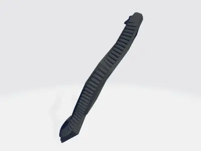 Bullet Band Low-poly 3D model
