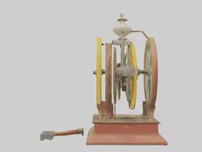 Cornhusker Model 1 Low-poly 3D model