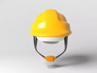safety hat 3D model