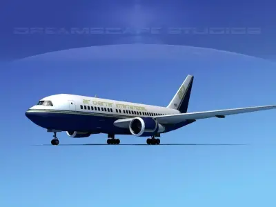 Boeing 767-100 Air Charter Intl 3D model