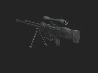 Zijiang m99 Low-poly 3D model