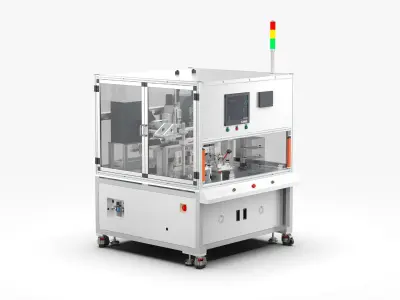 Automatic Double Shaft Lock Screw Machine 3D model