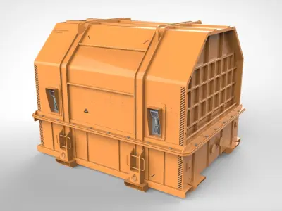 sci fi Container 1 3D model