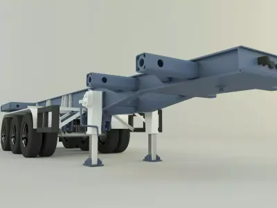 trailer model 161 3D model