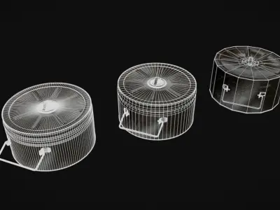 Soviet Union WW2 TM-41 Anti-Tank Mine 3D model