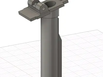 M249 Tube for M4 generic stock 3D print model