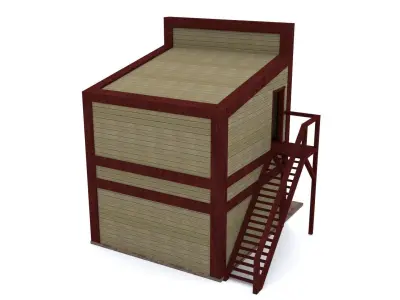 General Store Low-poly 3D model purchase