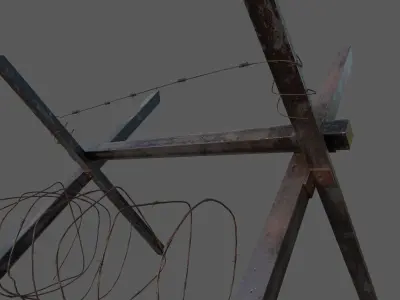  barricade 3D model