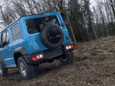Suzuki Jimny 2025 Three Door SUV Blue 3D model