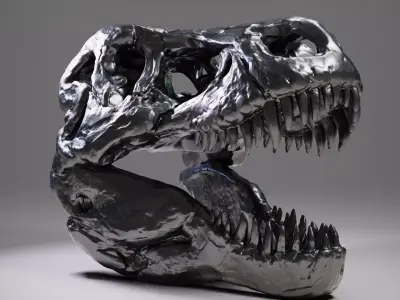T-rex Skull Free 3D print model