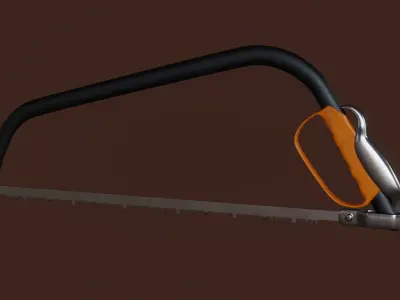Hand Saw  3D model