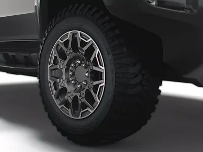 GMC Hummer EV Pickup Edition 1 2022 wheel 3D model