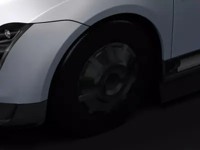 Tesla Semi 2020 wheel 3D model