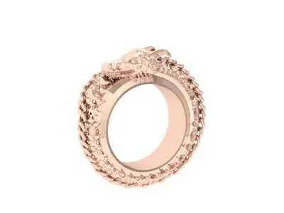 ANILLO DRAGON 3D print model