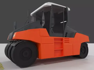 Hamm HP 280 Wirtgen Group 3D model