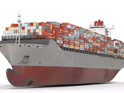 Container Ship 3D model