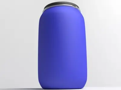 Barrel Plastic 2 3D model
