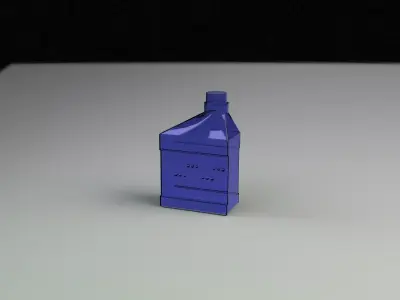 Oil Can Free 3D model