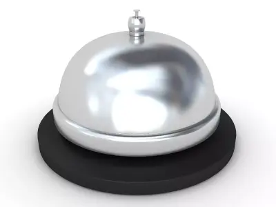 Service bell 3D model