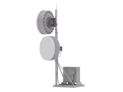 Mobile Antenna v1 3D model