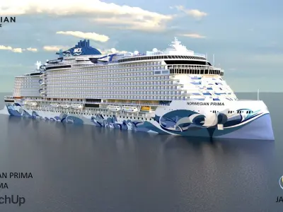 NORWEGIAN PRIMA 3D model