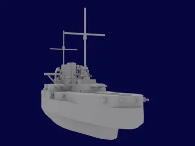 SMS Nassau 3D print model