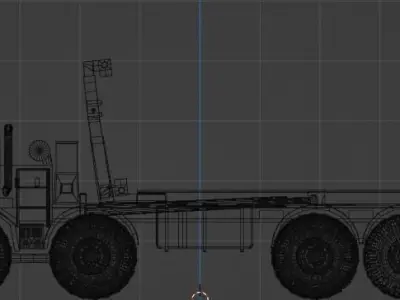 Ashok - Container Transport 3D model