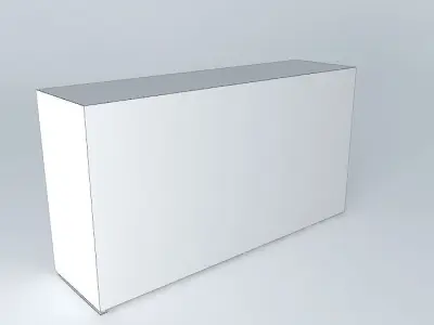 Airplane Bar Shelf  Free 3D model