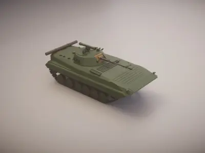 Simple BMP-2 IFV Low-poly 3D model