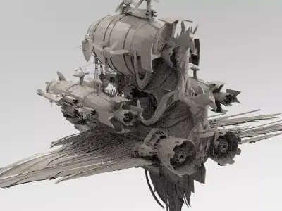 Eagle Zeppelin Juggernaut  3D model