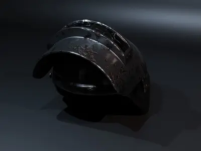 Old Specnaz - PUBG level 3 Helmet 3D model