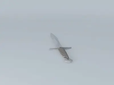 Frodo's Sword "Sting" Free 3D model