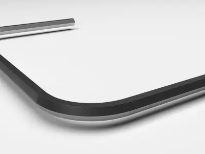 C Shaped Allen Wrench 3D model