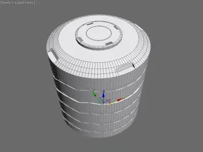 water tank 3D model