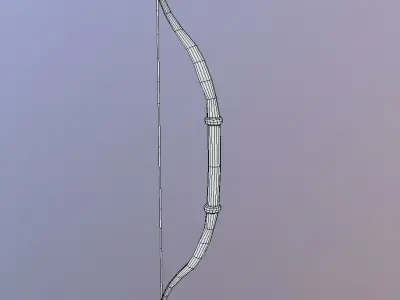 Elite Archer Bow Free low-poly 3D model