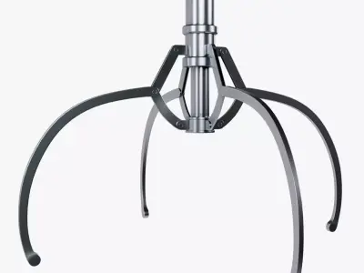 Metal Claw 14 with RIG 3D model