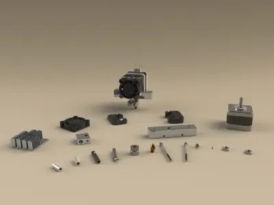 Head extruder Free 3D model