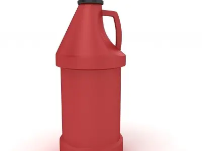 Round Gaming Jerry Can 3D model