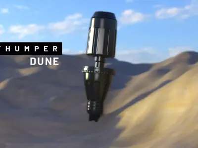Thumper Dune Low-poly 3D model