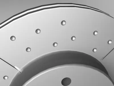 Brake Rotor 3D model