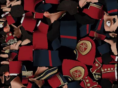 Military Officer 3D model