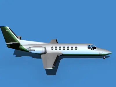 Cessna Citation V 560 Encore V12 3D model