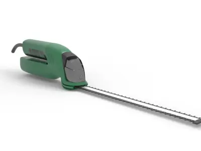 Hedge Trimmer Low-poly 3D model