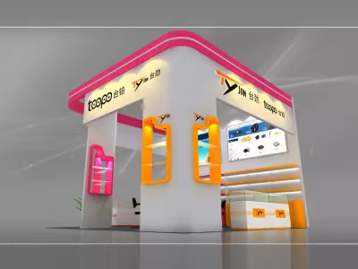 Exhibition - Area - 6X6-3DMAX2009-42 3D model