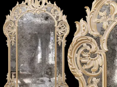 stavros george III style mirror 3D model