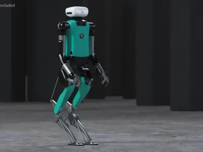  Rigged Robots Collection 9 for Cinema 4D 