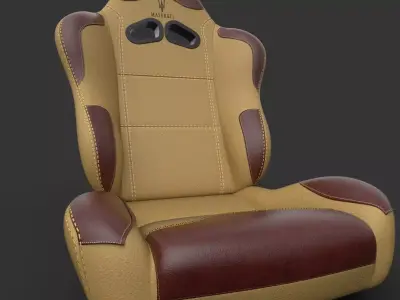 car chair Free 3D model