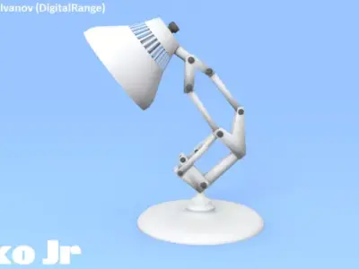 Luxo Jr Free low-poly 3D model